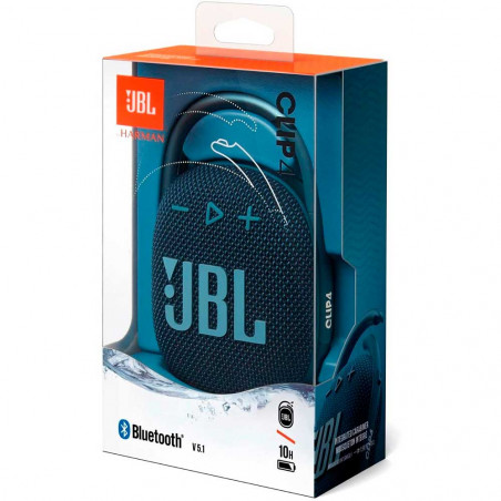 JBL Clip 4 Azul Con Cereza