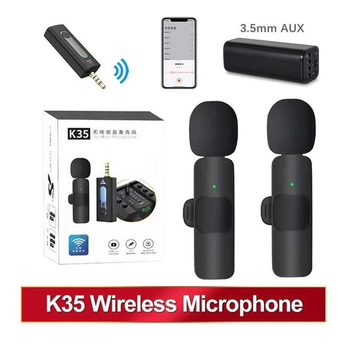 Microfono Bluetooth Auxiliar k35(2p)