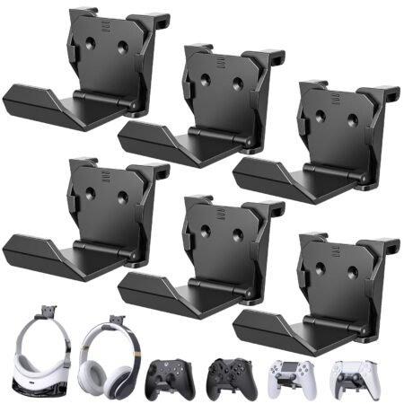 Wall Mount And Hanger for Headset y Controller 6 PACK