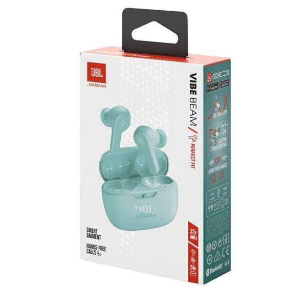 Jbl Vibe Beam Perfect Fit Turquesa