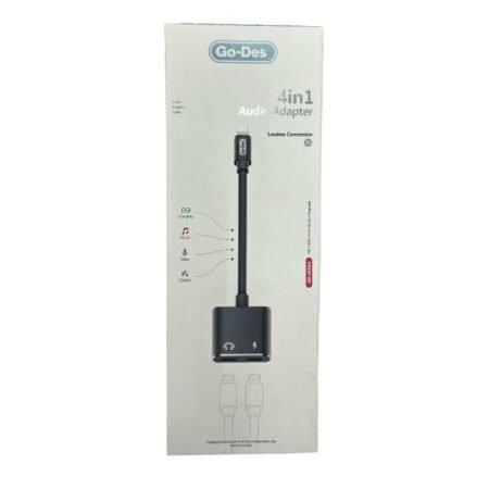 Go-Des 4 en 1 Audio Adapter Lossless Conversion GD-UC014