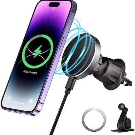 Car Mount Magnetic Wireless Charger 15W