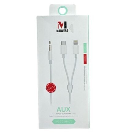 Adaptador MS-UC616 Lightning-Tipo c aux