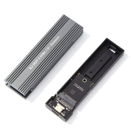 Caja para Disco Duro M.2 NVME+NGFF USB 3.0 Zo-HD33