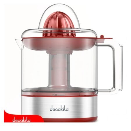 Decakila Extractor de Jugo 0.8L Motor rotatorio bidireccinal