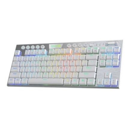 Redragon Teclado Gamer K621W Horus TKL Proof Red (White) K621WRGB-SP