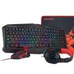 Redragon Kit Teclado Mouse, Audifonos S101 RGB