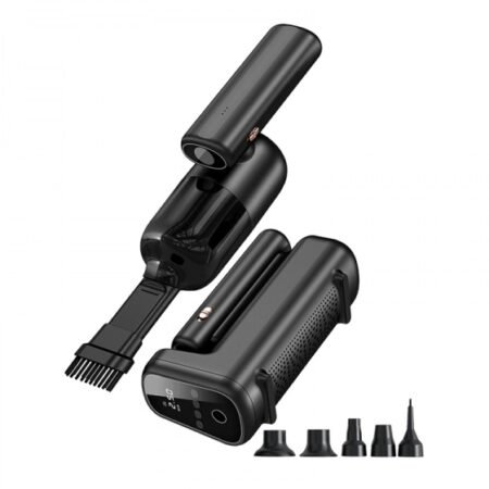 Wiwu Wi-AI002 5 IN 1 Multifuncional Inflatable pump black