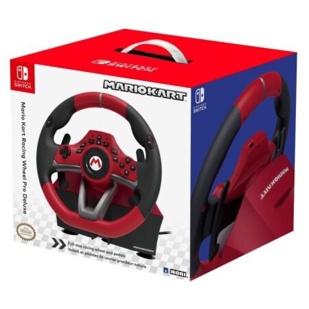 Timon y Pedales Mario Kart Racing Wheel Pro Deluxe Nintendo NSW-228U