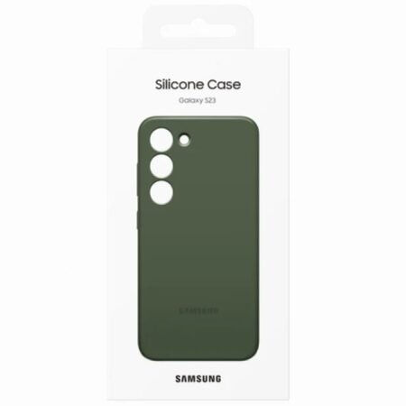 Silicone Case Galaxy S23 Original Verde Olivo