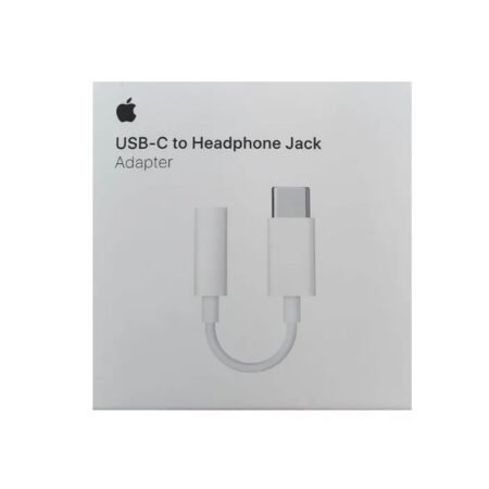 Apple - Adaptador USB-C a conector de audífonos de 3.5 mm MU