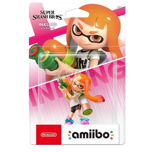 Amiibo Super Smash Bros inkling girl