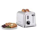 Cuisinart 2 Slice Classic Metal Toaster Model CPT-160P1