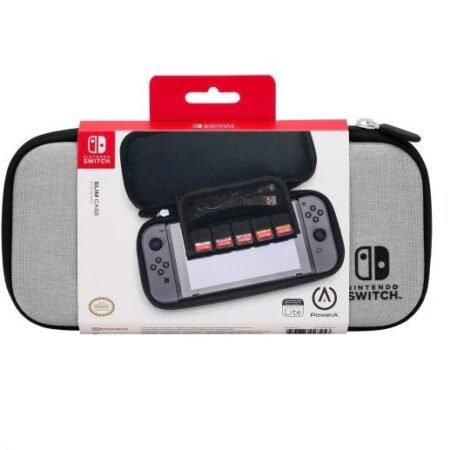 Nintendo Switch Slim Case Tela Gris Lite 1522652-01