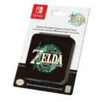 Game Card Case Zelda Tears TOTK Black GCC12