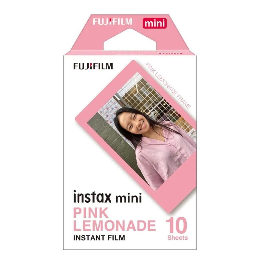 Instax-Mini-Pink-Lemonade-10-Sheets-1.jpg Instax Mini Pink Lemonade 10 Sheets - Imagen 1