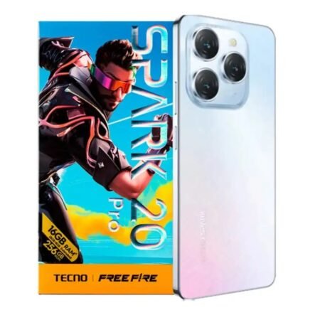 Tecno Spark 20 Pro Frosty ivory 256GB +8RAM Free Fire