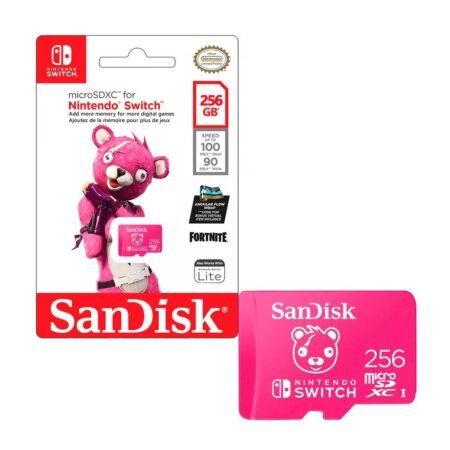 SanDisk MicroSDXC Nintendo Switch 256GB Fortnite
