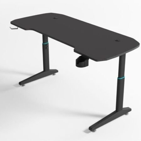 Mesa Y Gaming Desk Black 1400 x 600 x 600 mm