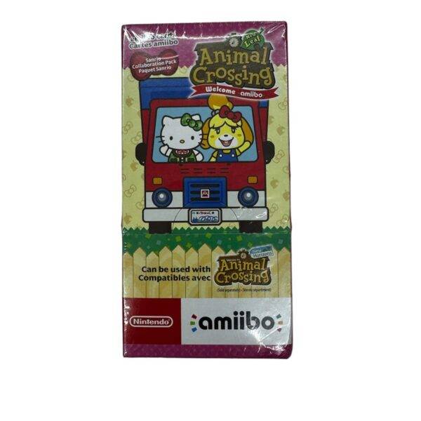 Animal Crossing New leaf welcome pack sanrio amiibo 6 card