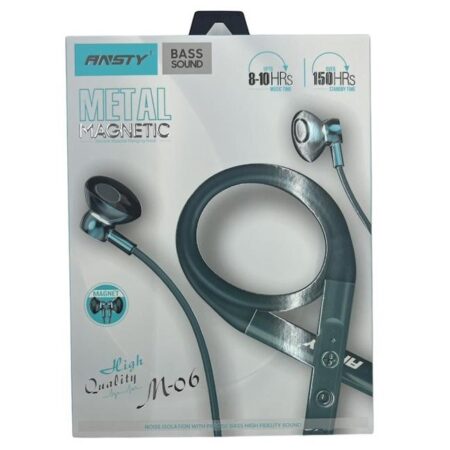 Ansty Audifonos Bass Sound Metal Magnetic 8-10hrs M-06