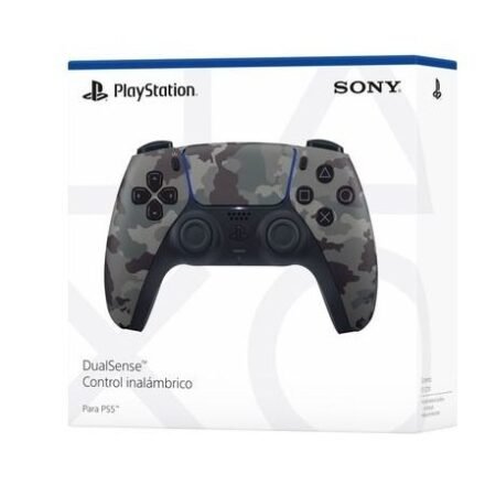 Control Ps5 DualSense inalambrico Verde Camuflaje GRIS