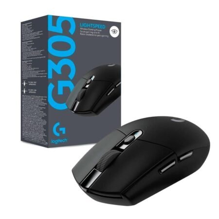 Logitech G305 Gaming Mouse Black