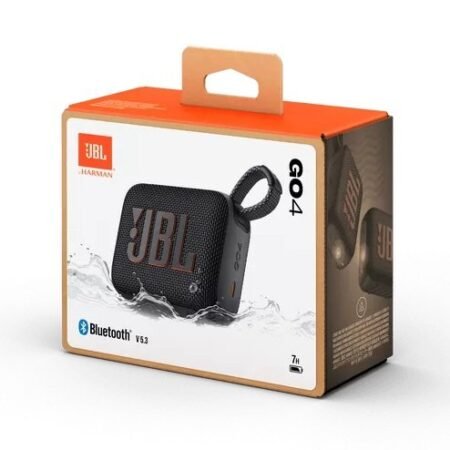 JBL Go 4 Black Bluetooth Speaker V 5.3