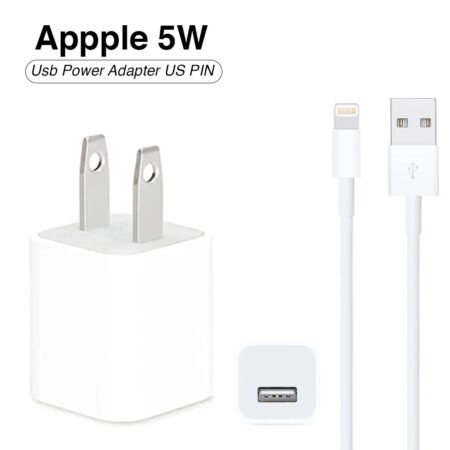 5W USB Power Adapter Lightning to USB Cable