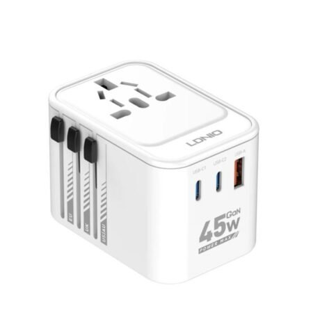 LDNIO 45W Adapter to all Plugs UK/US/AU/EU Z8