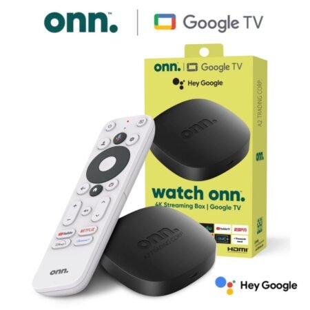 Onn Google TV 4K Streaming Box 4K UHD