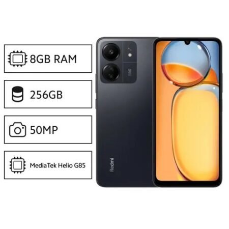 Redmi 13c Mindnight Black 8RAM + 256GB