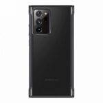 Cover Original Samsung note 20 4g y 5g Tranparente-Borde Neg