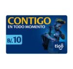 Tarjeta Prepago Tigo 10