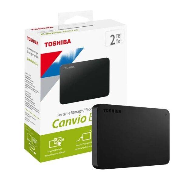 Toshiba Canvio Basics 2Tb (portable storage)