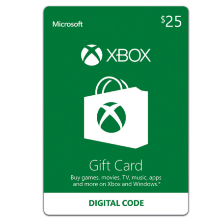 Gift Card Xbox Microsoft 25