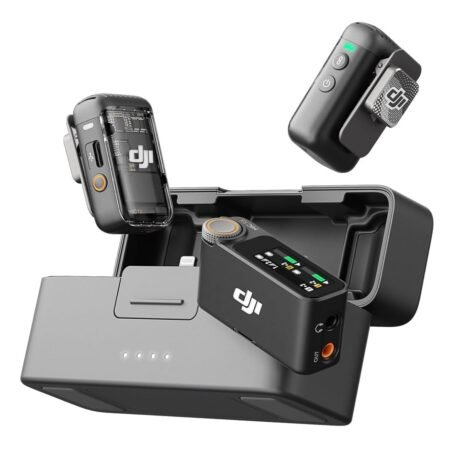 Dji mic 2 microphone Sand Fil ( 2 TX + 1RX + Charging Case)