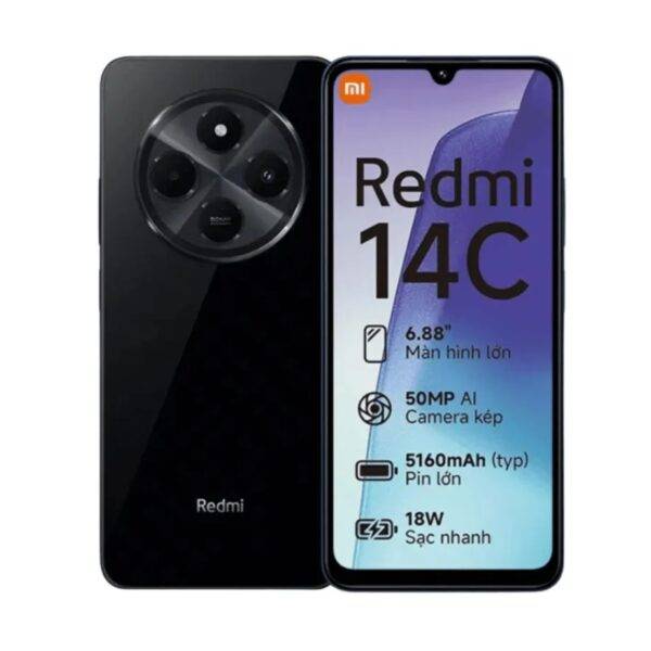 Xiaomi Redmi 14C 4ram+256gb Midnight Black