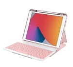 Wiwu Protective Keyboard Case For iPad 10.2 - 10.5 pink