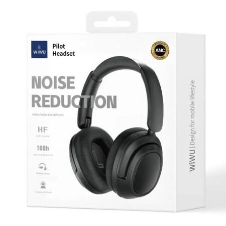 WiWu Pilot Headset Noise Reduction Black