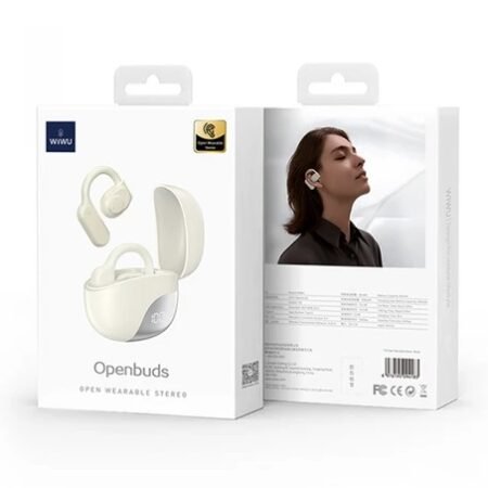 WiWu Open Buds wearable Stereo Khaki T20