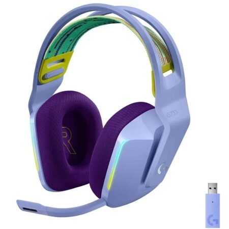 Logitech Lightspedd wireless Rgb G733 Lila