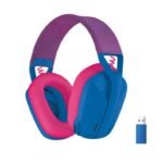 Logitech Audifonos G435 Fucsia Con Azul Y Morado