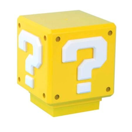 Lampara Super Mario Mini Question Block Light con Sonido