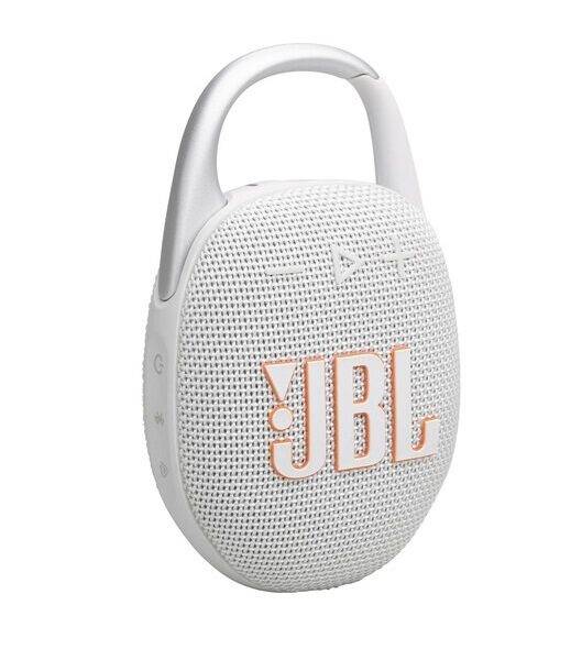 JBL Clip 5 Blanco portátil 7 W RMS Bluetooth 5.3