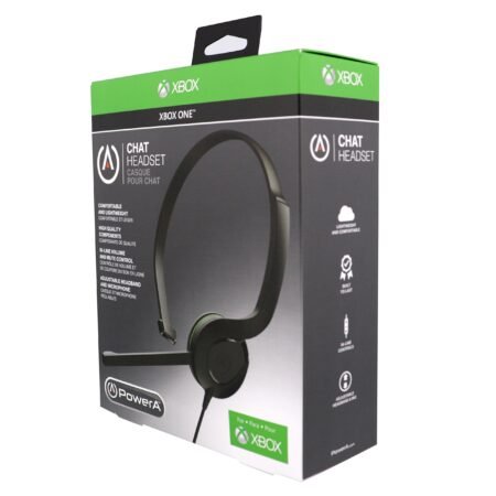 PowerA On the Ear Chat Headset For Xbox Black