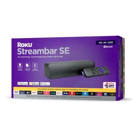 Roku Streambar SE Streaming Bluetooh 4K /HD/4K/HDR