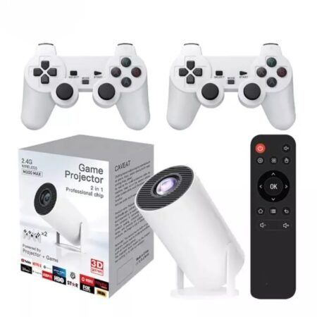 Game Projector 2 en 1 Profesional M300 MAX 2.4G Wireless