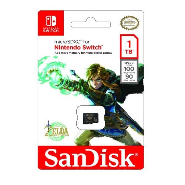 SanDisk MicroSDXC Nintendo Switch Zelda 1TB