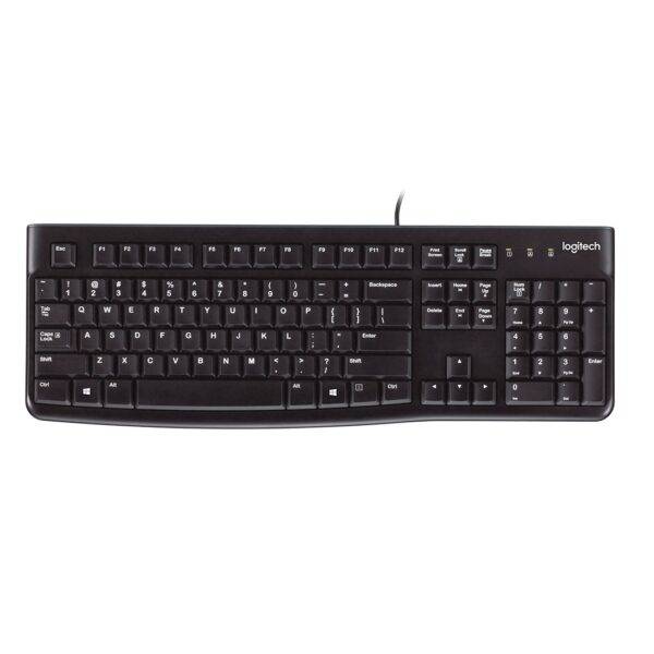 Teclado Logitech K120 Keyboard Black USB
